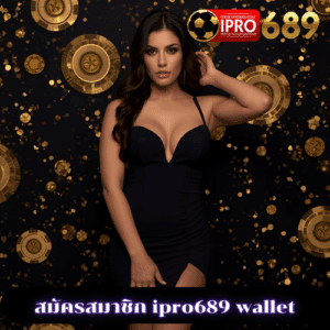 สมัครสมาชิก ipro689 wallet